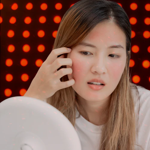 Trądzik różowaty poradnik Lumaflex polska